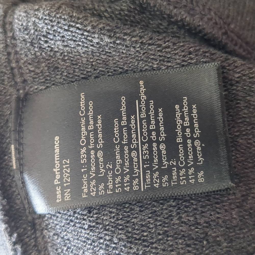 Tasc Dark Gray Queen Tennis Sweatshirt - Picture 5 of 5